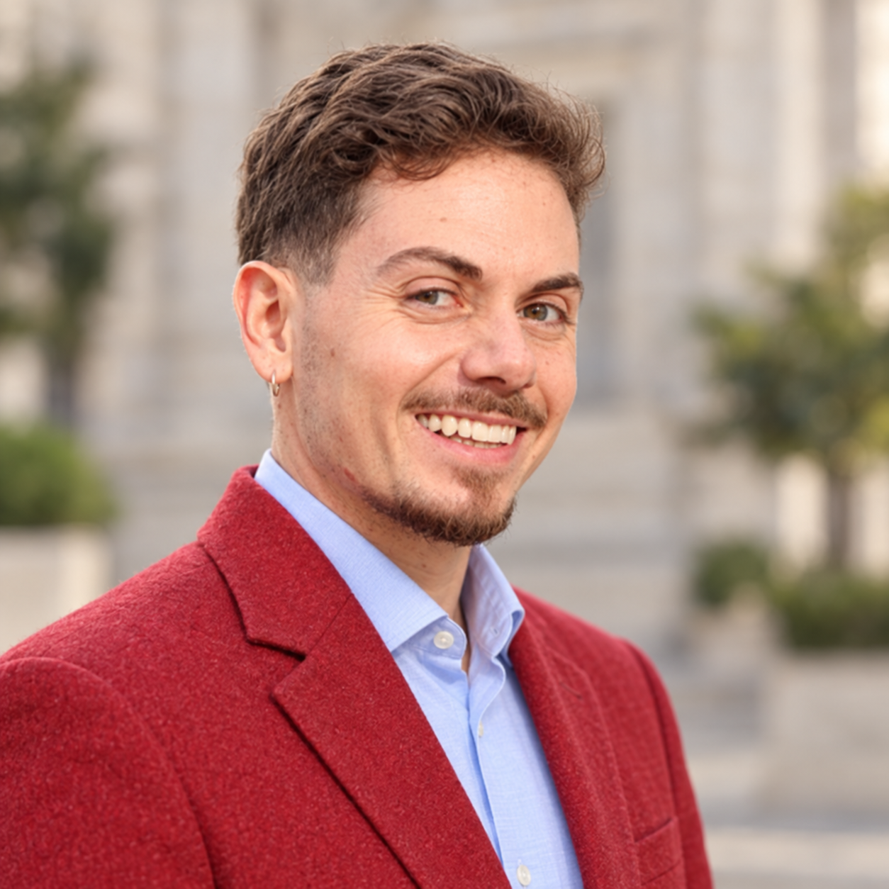 Proposition de portrait IA de Romain Clamaron